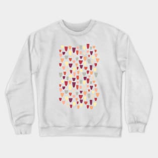 Nougat Mid-Century Pattern Crewneck Sweatshirt